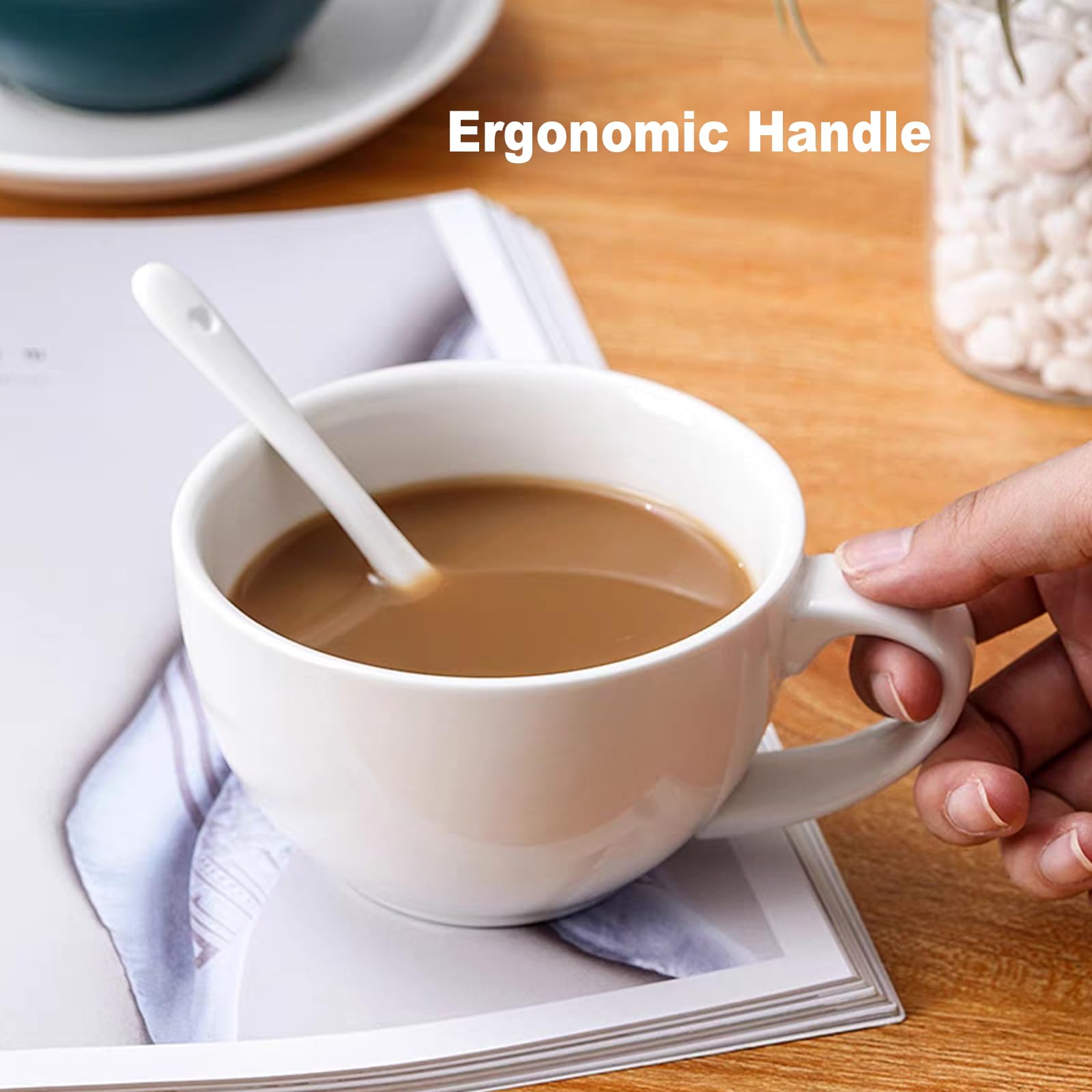 Taza DeeCoo para café o té, uso diario cómodo.