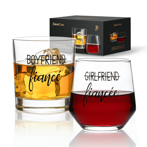 Vaso DeeCoo whisky 10oz para hombre, brinde con estilo