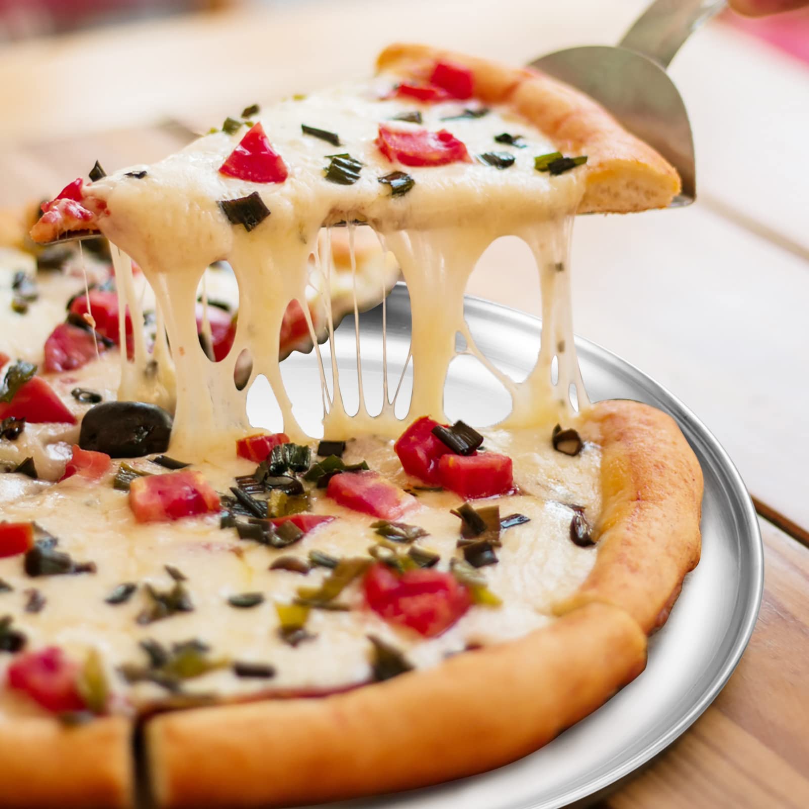 Apta lavavajillas Deedro, bandeja pizza limpieza rápida y sencilla.