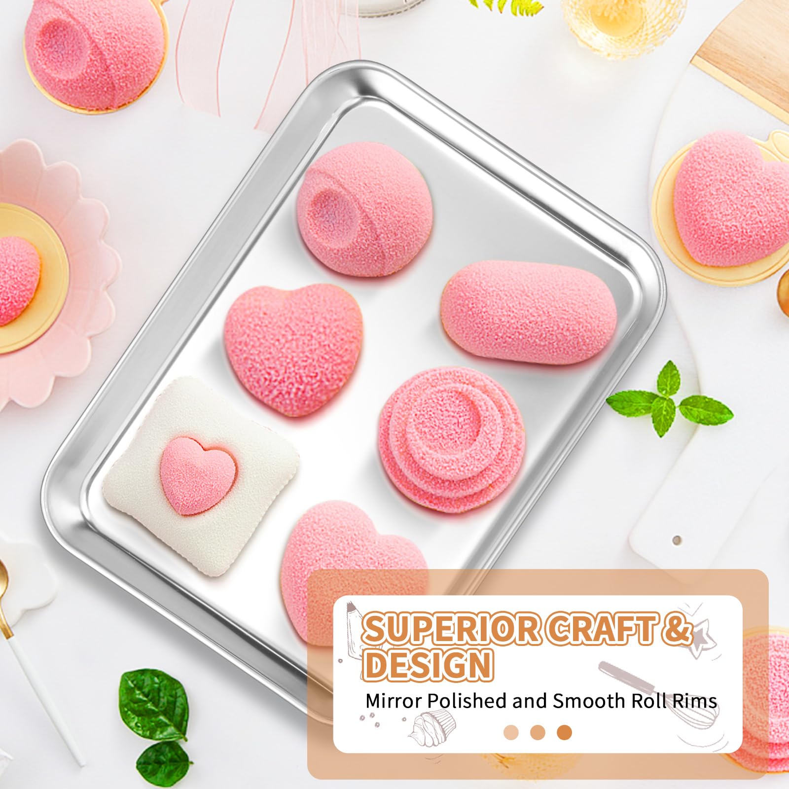 Uso múltiple Deedro para hornear y servir galletas o verduras.