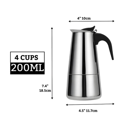 Limpieza rápida de la moka DeeKleen tras el uso para sabor puro.
