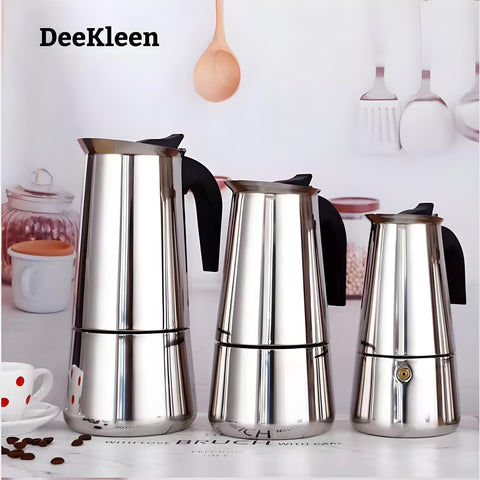 Moka portátil DeeKleen ideal para oficina u viaje.