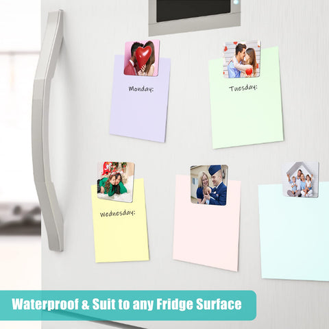 Imán en blanco Deekypol para sublimación, enfoque personalizado de decoración.
