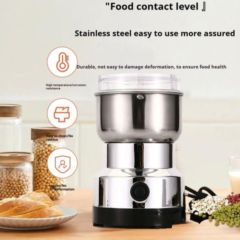 DeepCrush molinillo alto rendimiento para moler granos y especias en casa.