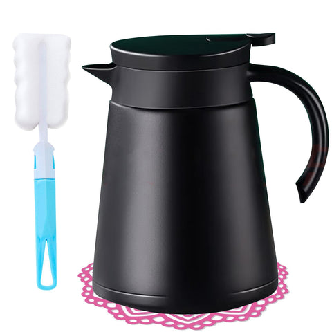 Deeriz mini termo 30oz, vista frontal, mantiene la bebida caliente durante todo el día.
