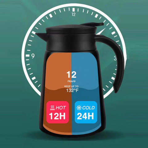Deeriz mini termo 30oz, vista superior, tapa de fácil uso.