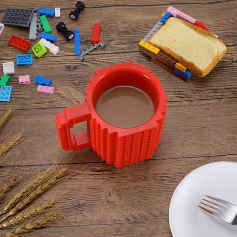 Taza DEEXITO para oficina con bloques, rompe el hielo y mejora el ambiente.