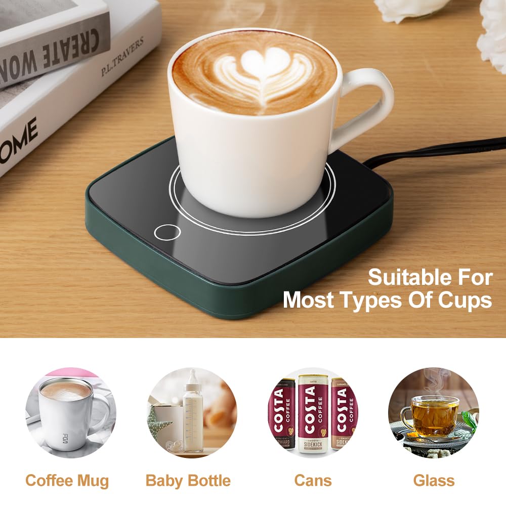 Defashun compatible con tazas planas de diversos materiales.