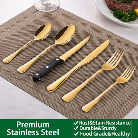 Diseño cómodo Dehov oro, agarre suave y equilibrio perfecto.