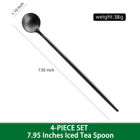 dehov cucharas acero 18/10, mango sólido y acabado mate, aptas para uso diario.