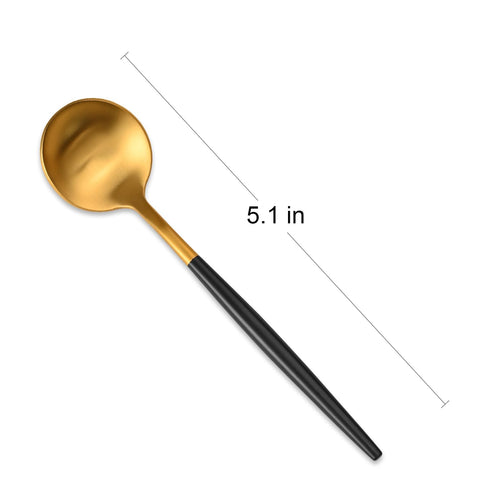 Detalle mate y bordes suaves en cucharas Dehov