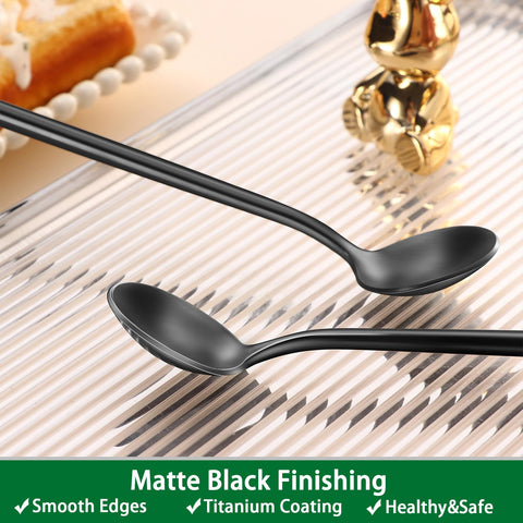 dehov cucharas mate, bordes suaves para beber con comodidad.