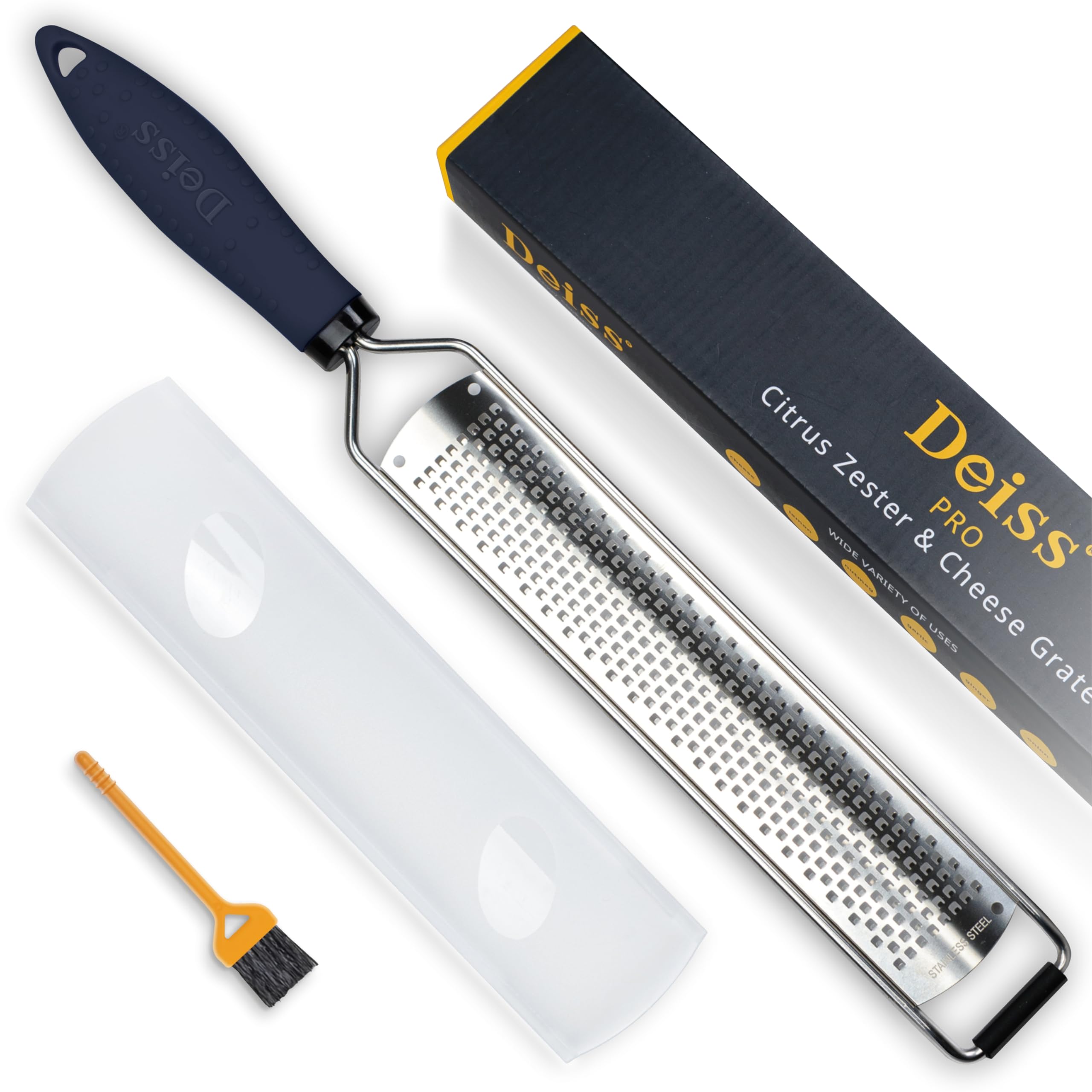 Deiss PRO Zester de limón: ralladura aromática para realzar sabores.