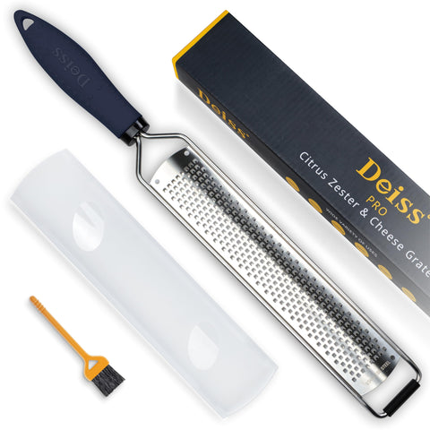 Deiss PRO Zester de limón: ralladura aromática para realzar sabores.