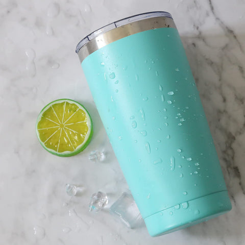 Vaso Deitybless 20oz en colores brillantes, regalo práctico y elegante.