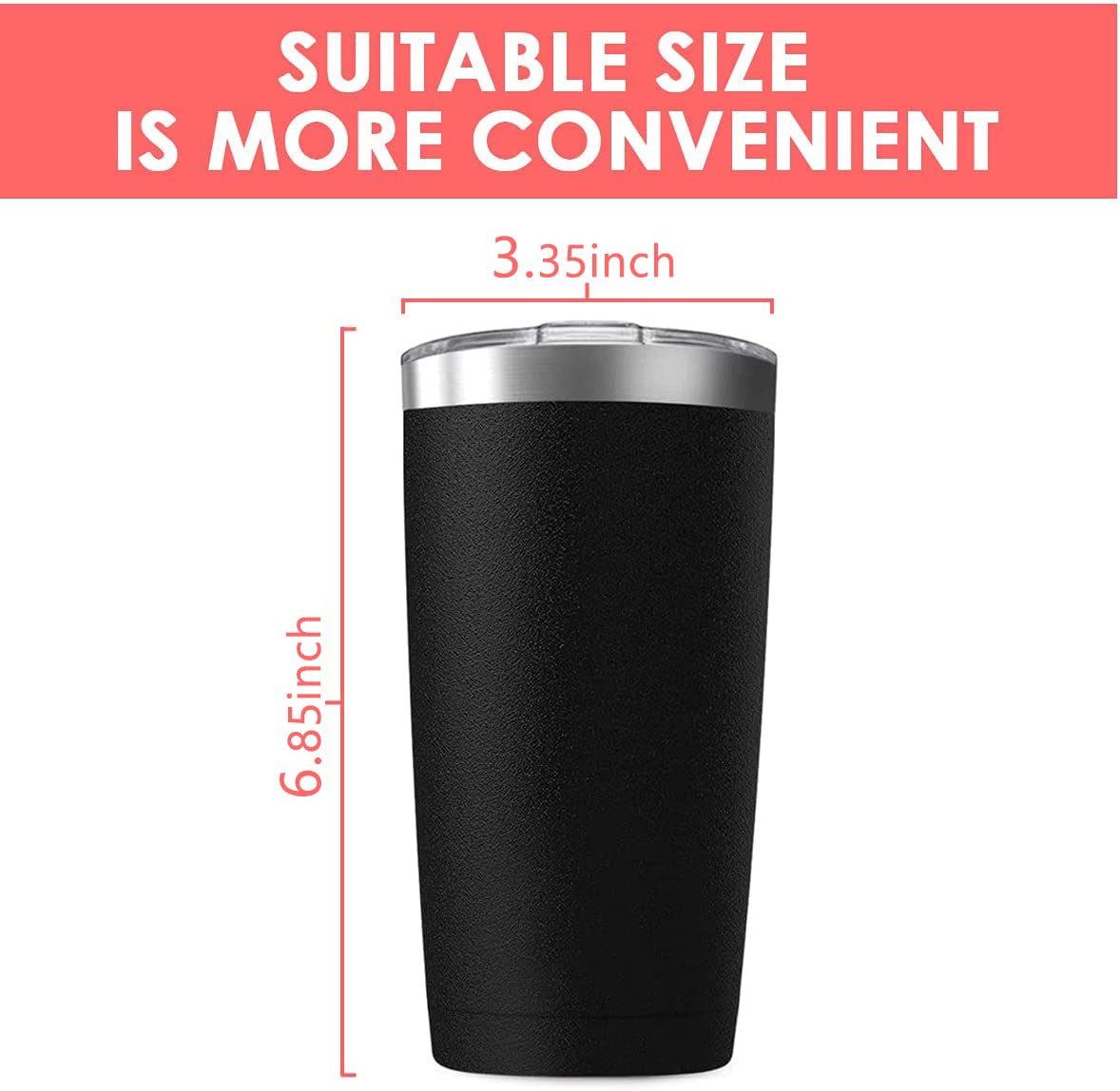 Vaso Deitybless 20oz para exteriores, perfecto para caminar y picnic.