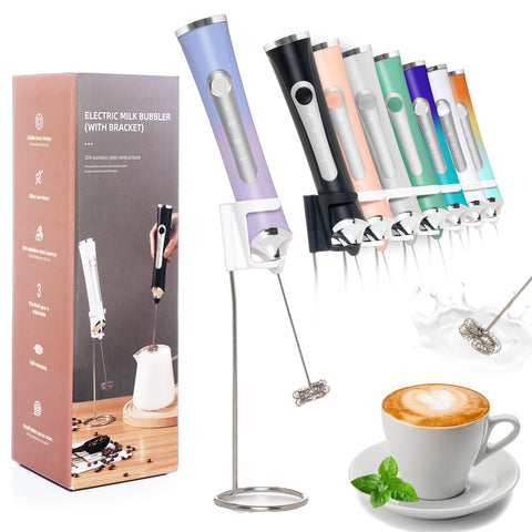 Batidora de leche Dejaf recargable para café con tres velocidades y espuma suave