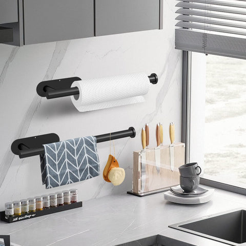 DEKAVA barra autoadhesiva para papel toalla, facilita la organización de cocina