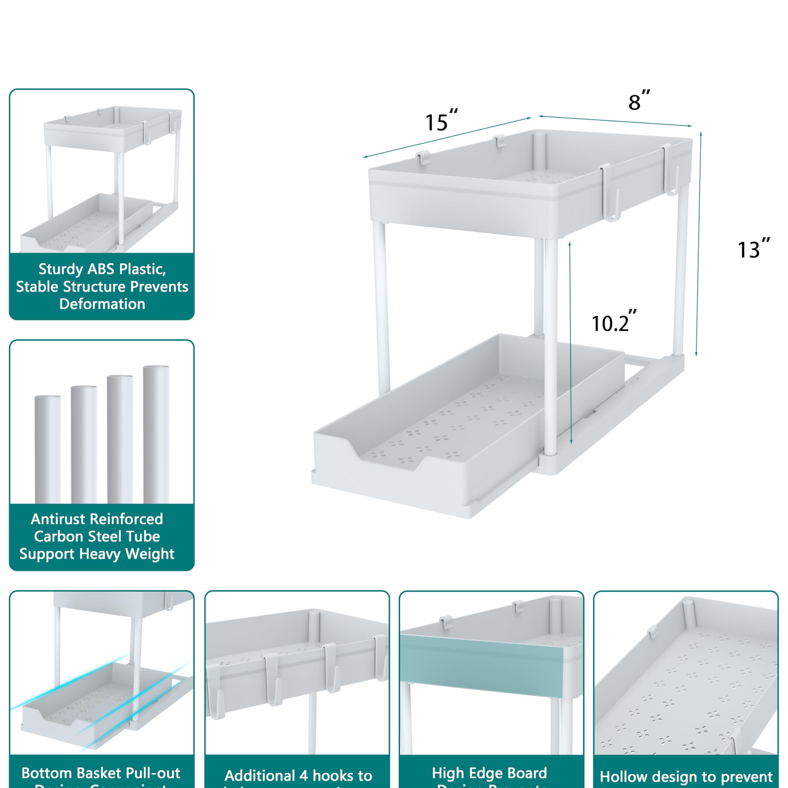 DEKAVA limpieza sencilla con material ABS impermeable
