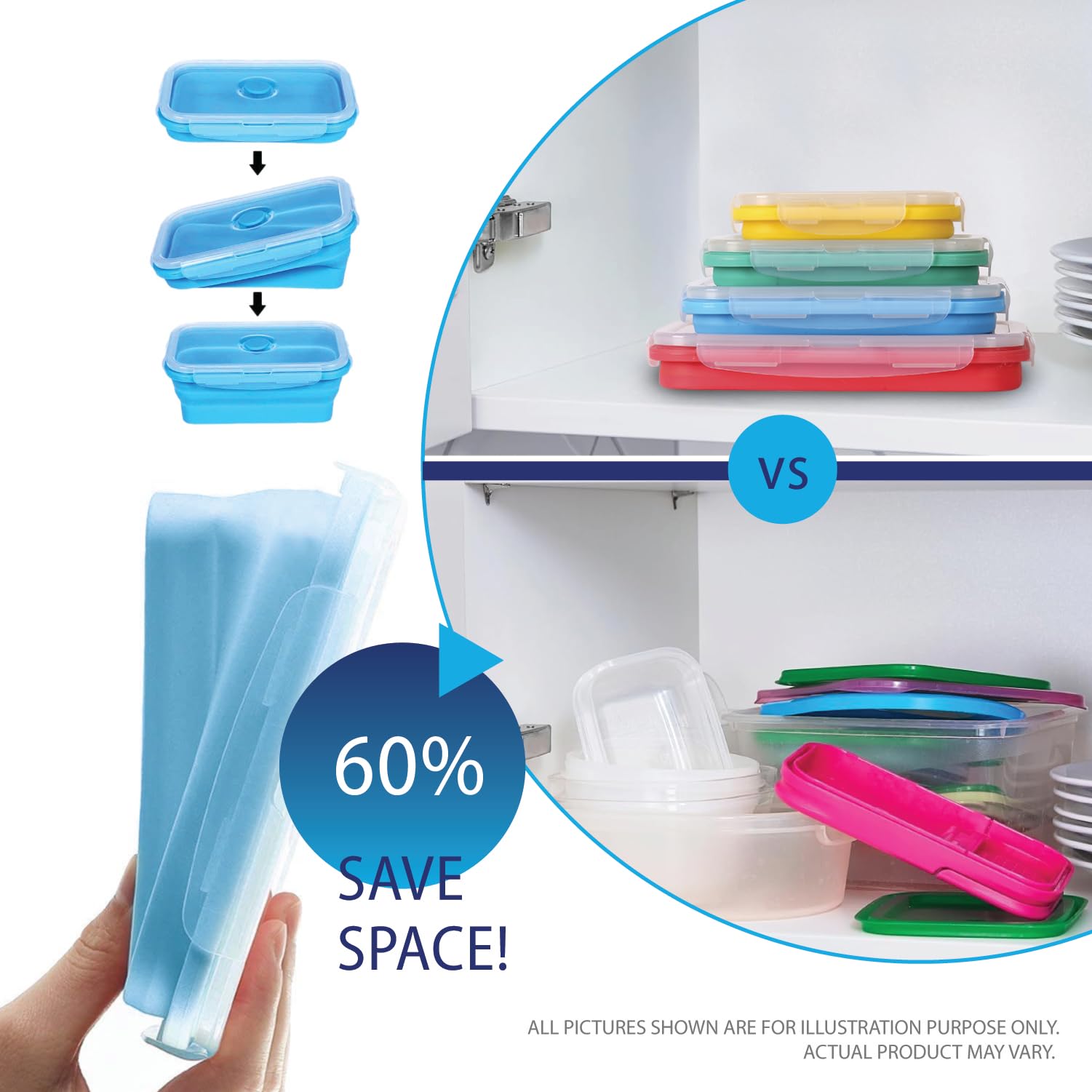 Deke Home: 1200 ml para porciones grandes, ideal para familia