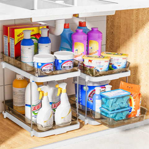 Delamu diseño apilable para despensa, ahorra espacio.