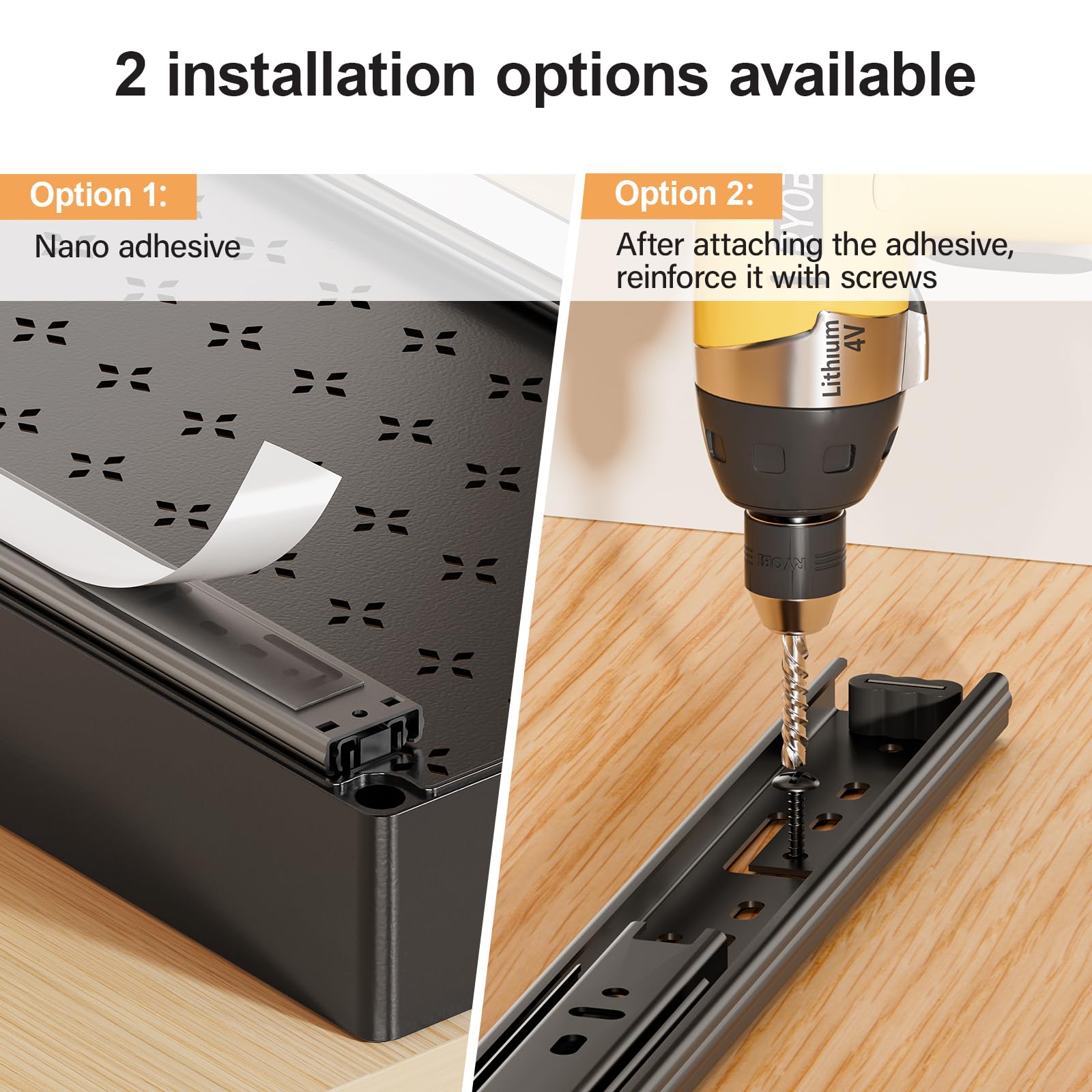 Delamu cajón pequeño para armario, organización compacta