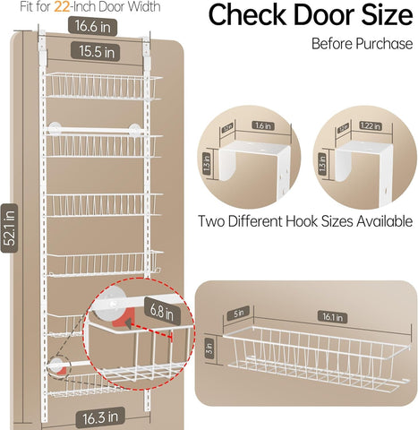 Estante metálico Delamu resistente, diseño duradero para despensa o cocina.