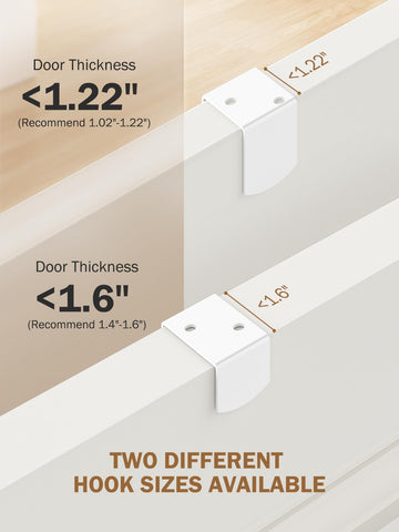 Delamu instalación rápida: montaje sobre puerta o en pared