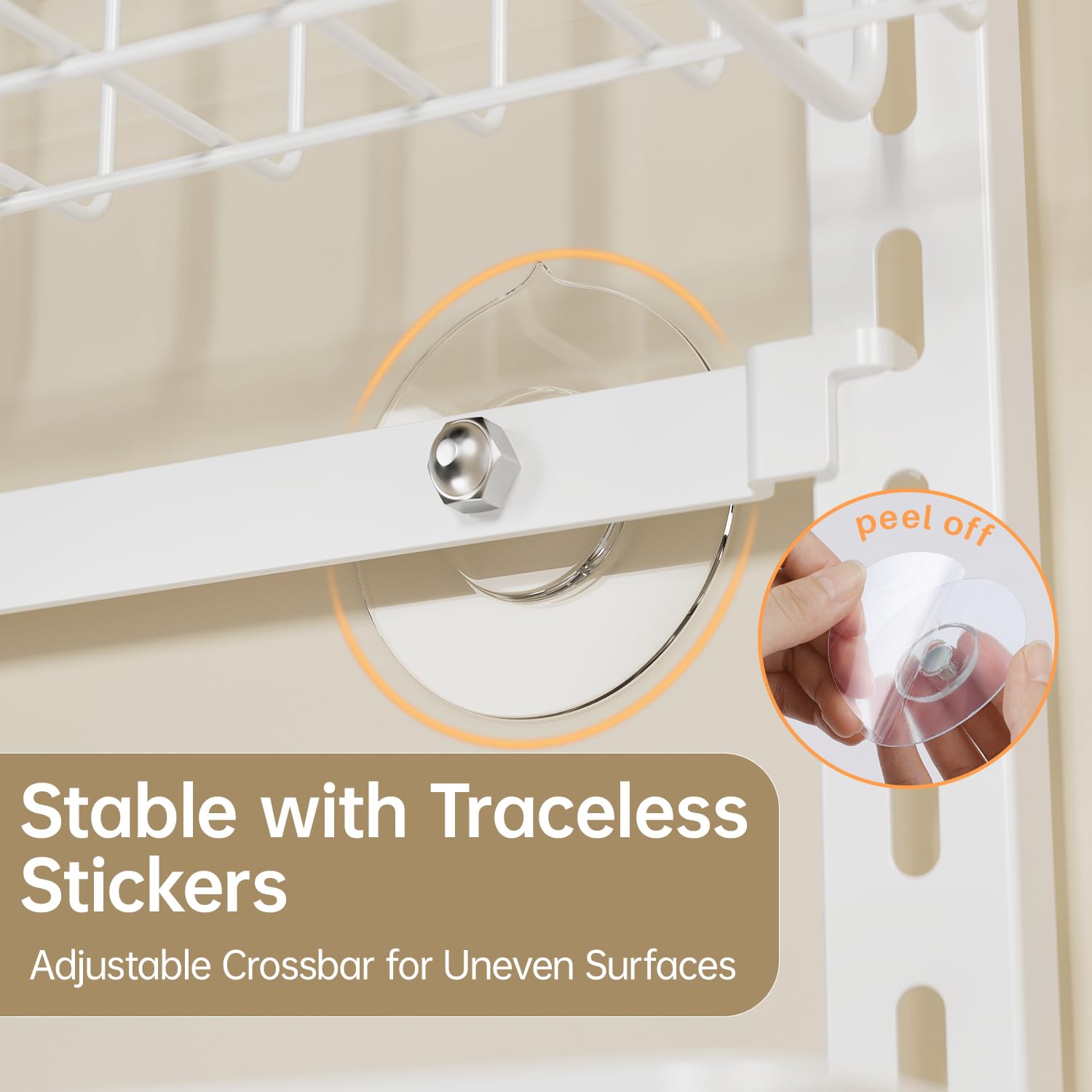 Delamu medidas 64 pulgadas, compatible con puertas de distintas alturas.