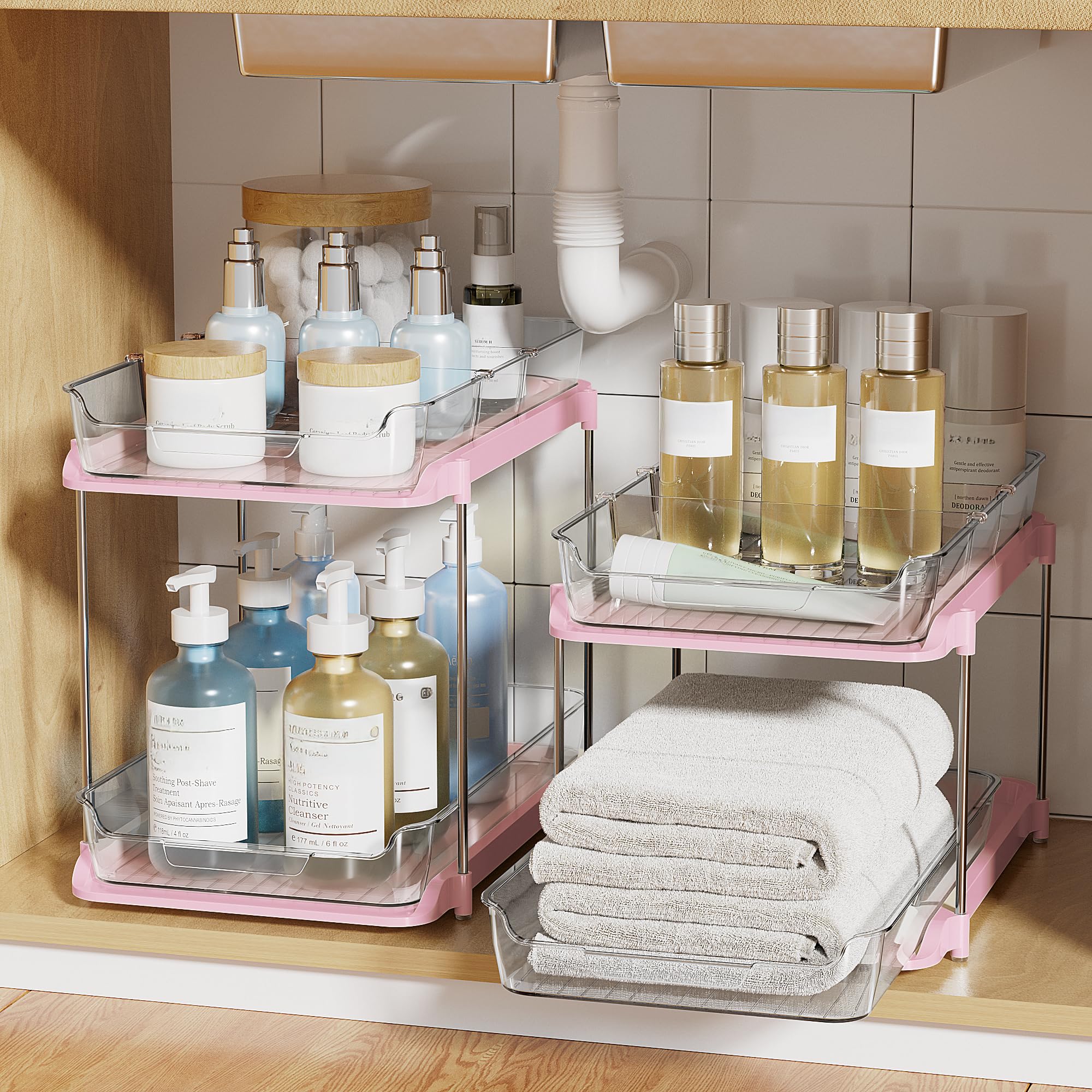 Delamu patas antideslizantes evitan movimientos al abrir cajones.