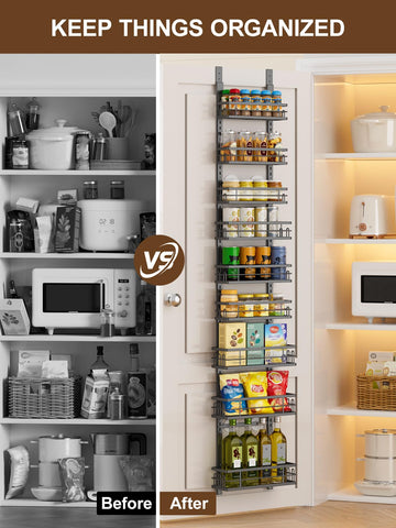 Uso multifuncional de Delamu en despensa, cocina y lavandería.