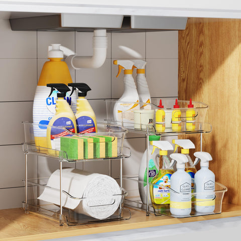 Delamu uso multipropósito para cocina y baño, manteniendo orden visual.