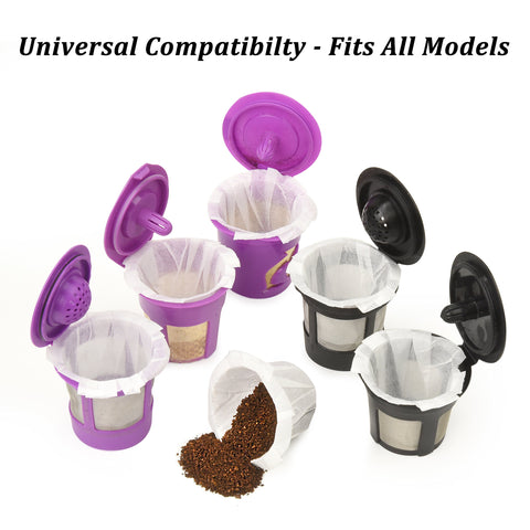 Delibru filtro compostable, compatible con cápsulas reutilizables