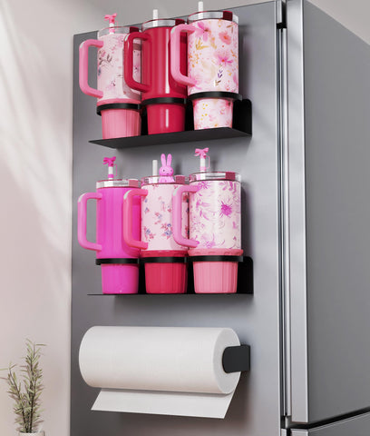 Porta-tazas magnético DELITON 2-pack, tazas seguras y al alcance.