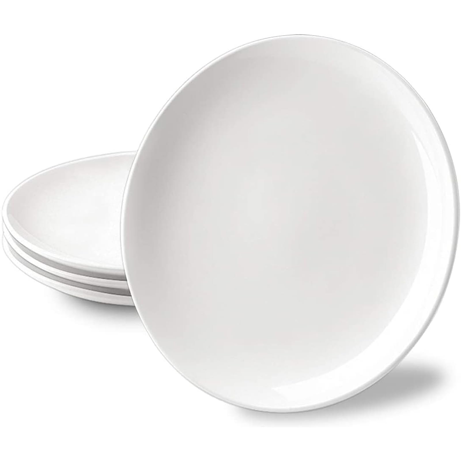 DELLING plato blanco de porcelana 10 pulgadas, ideal para plato principal