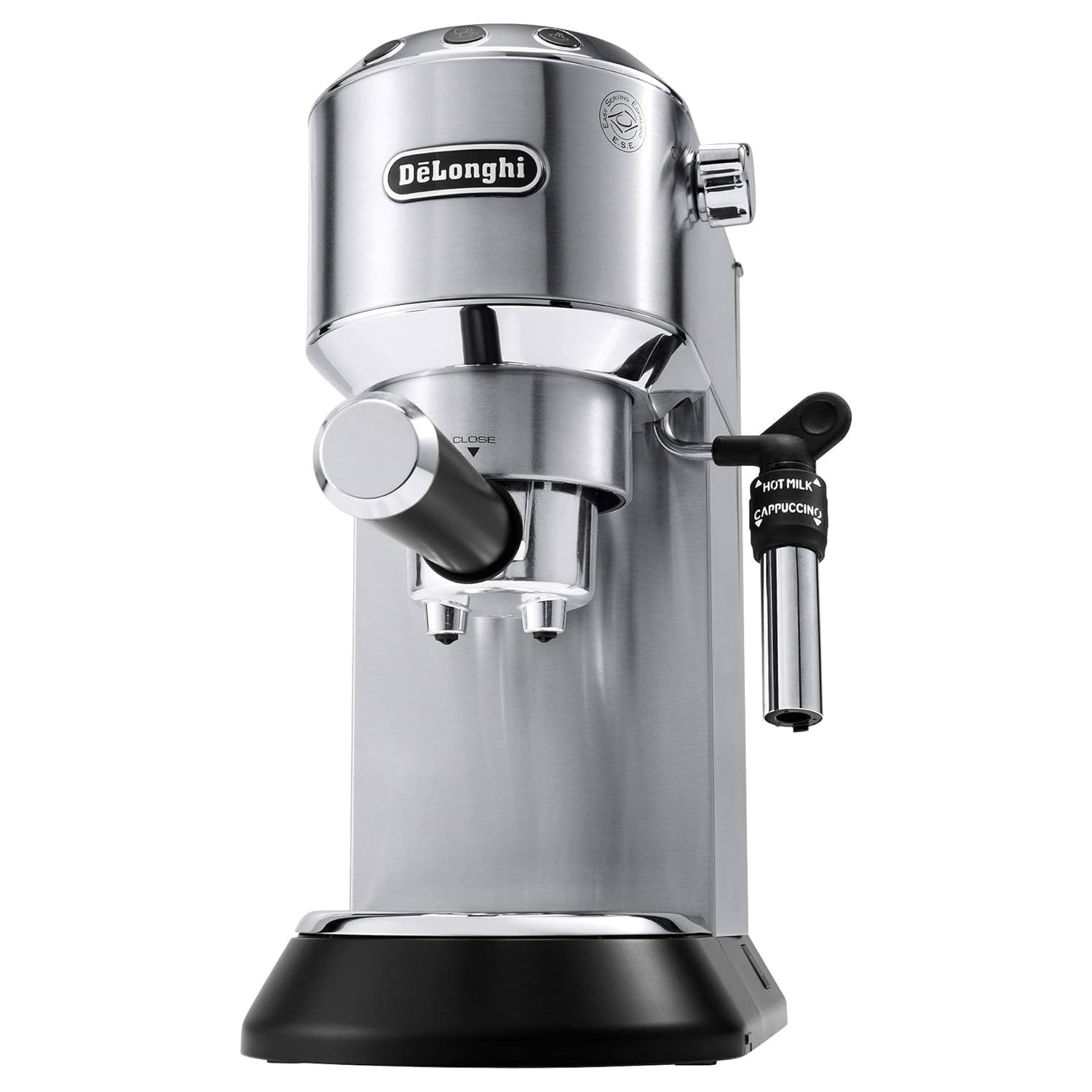 De'Longhi Dedica Deluxe depósito de agua removible para recargas rápidas.