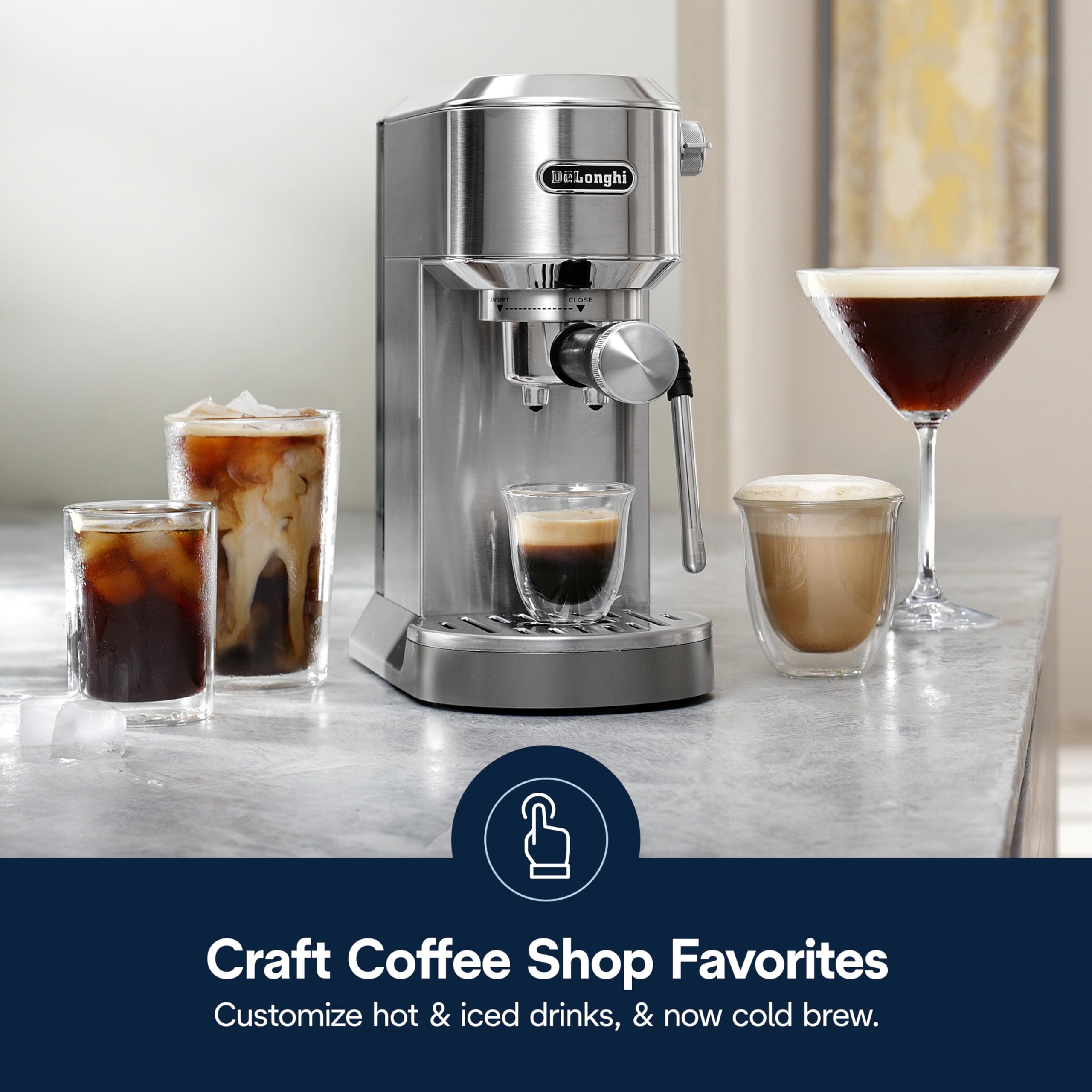 Dedica Duo para café-frio y bebidas refrescantes.