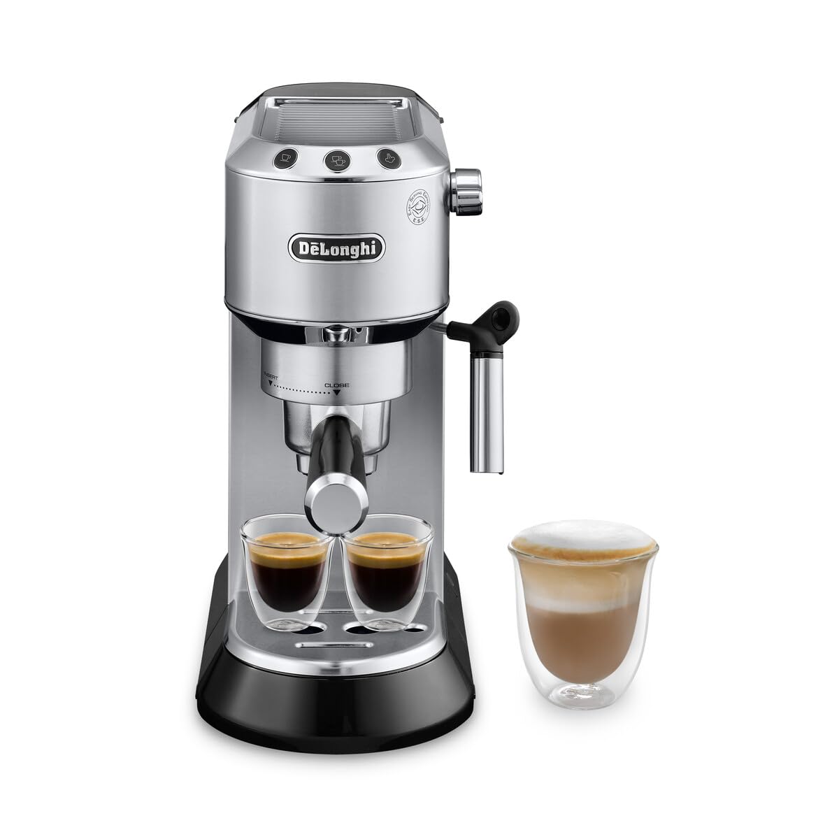 De'Longhi Dedica, máquina de espresso, diseño ultracompacto para cocinas pequeñas.
