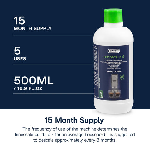 De'Longhi EcoDecalk: envase ecológico que cuida el medio ambiente.