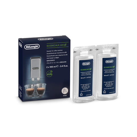 De'Longhi Ecodecalk: dos botellas de 100 ml para desincrustar cafetera fácilmente.