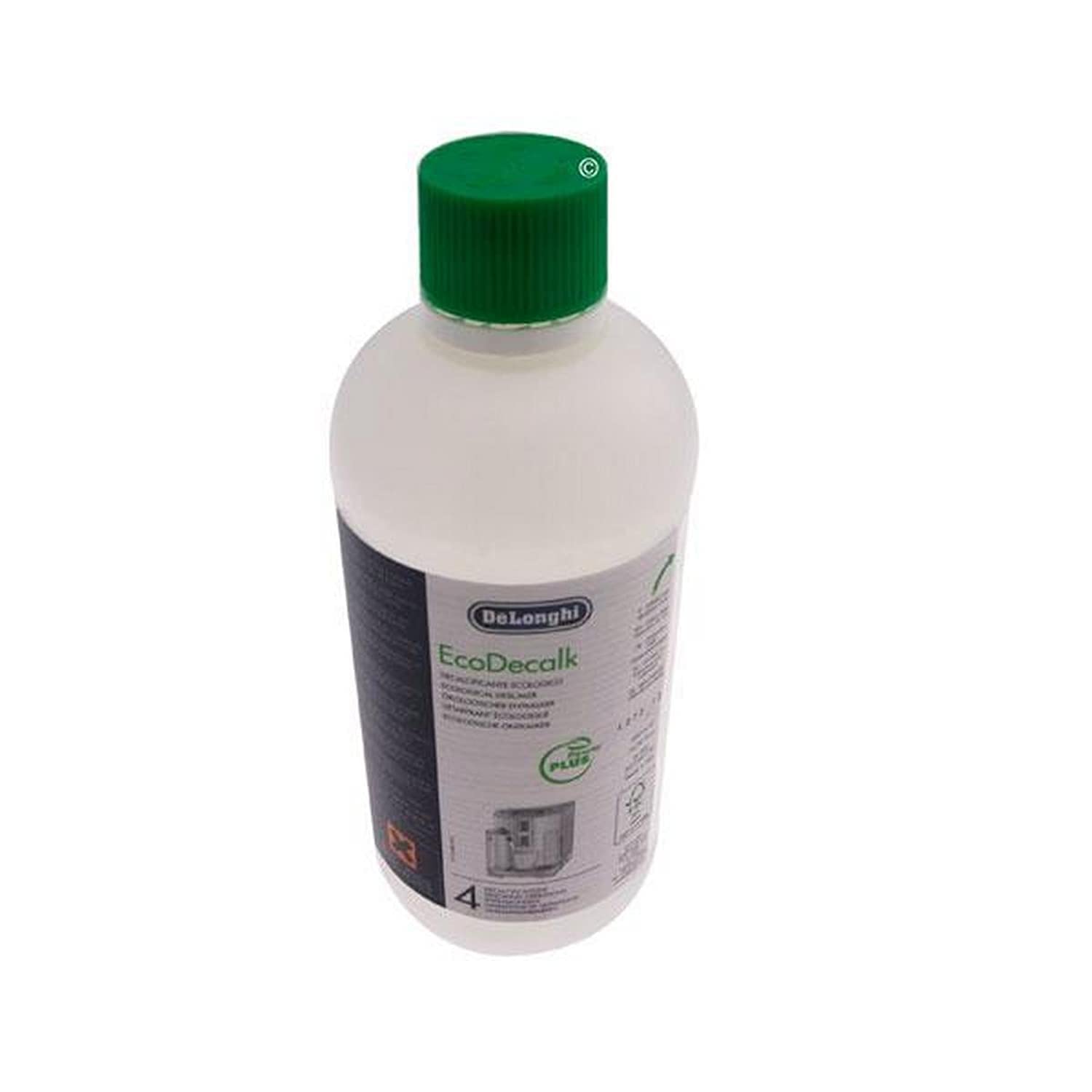 De'Longhi EcoDeCalk envase de 500 ml para desincrustar cafeteras y conservar crema