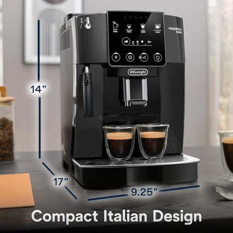De'Longhi Magnifica Start: molino conico para un espresso fresco y consistente.