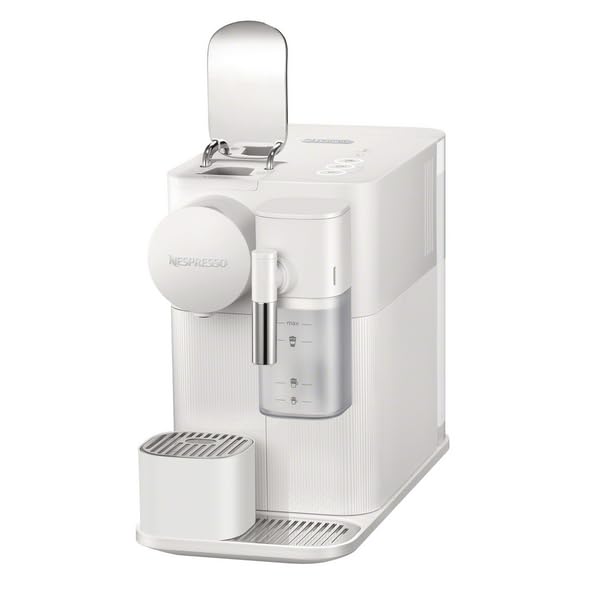 Diseño compacto de la cafetera Lattissima One en negro Shadow