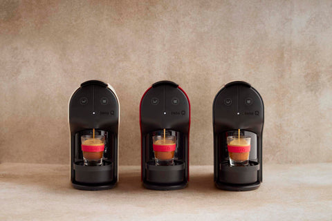 Delta Q Quick Espresso, tamaño de bebida programable para espresso perfecto.
