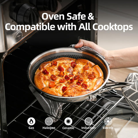 Deluxe apto para inducción, compatible con todo tipo de cocinas.