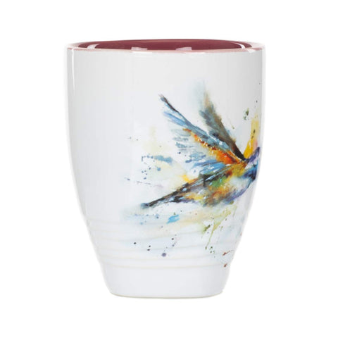 Mug DEMDACO Dean Crouser, detalle pintura: colores vivos para inspirar la mañana.