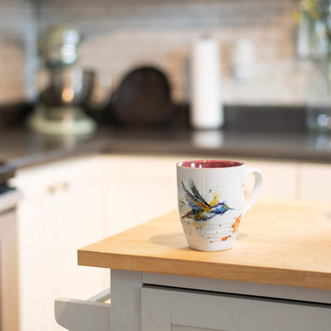 Mug DEMDACO Dean Crouser, ideal para amantes de aves y decoración rústica.