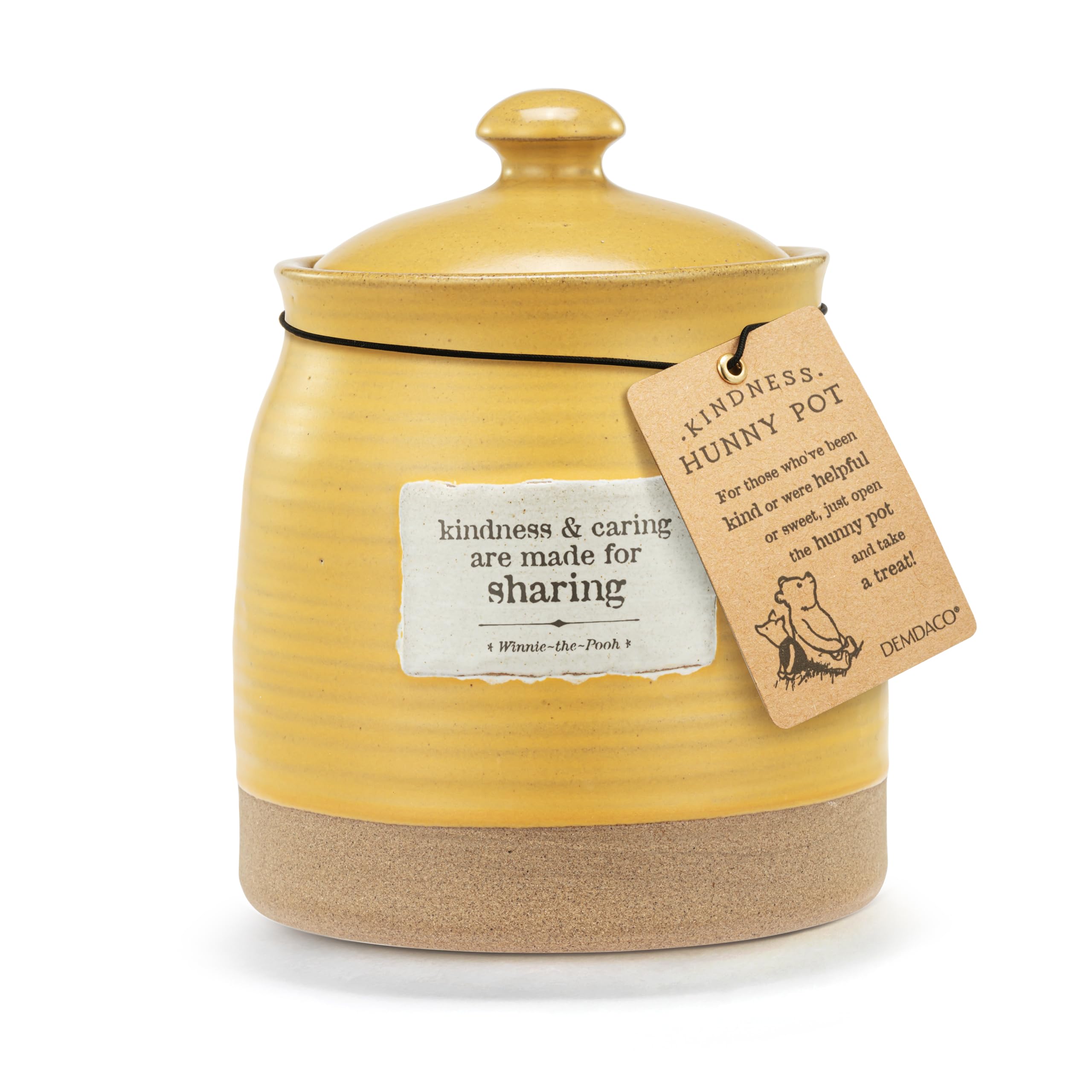 Regalo ideal DEMDACO Pooh, contenedor práctico para despensa