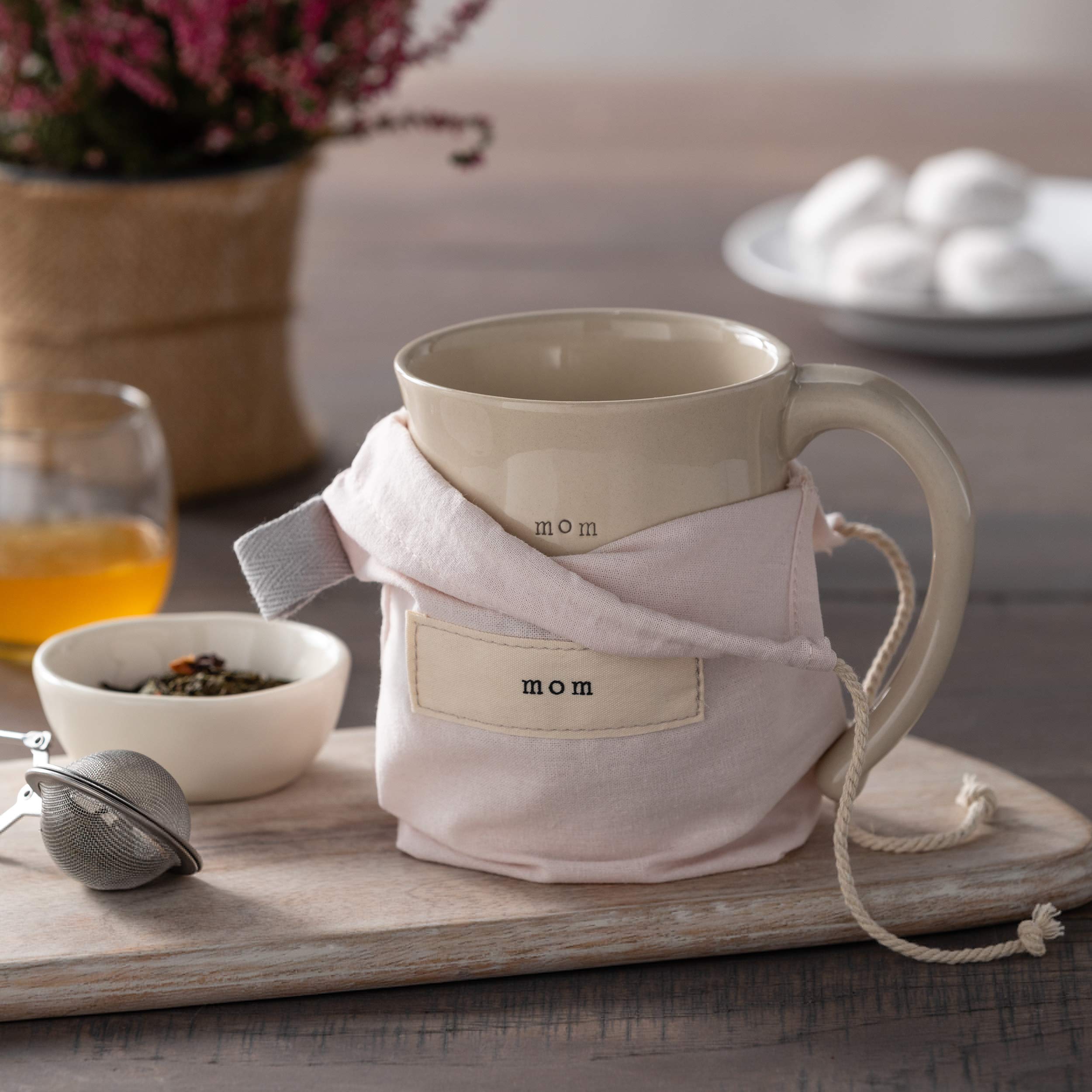 DEMDACO taza cerámica de la Colección Corazón Caliente para recordar a seres queridos
