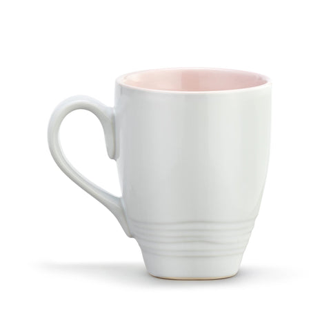 Taza DEMDACO con acuarela rosa, regalo para amantes de la naturaleza